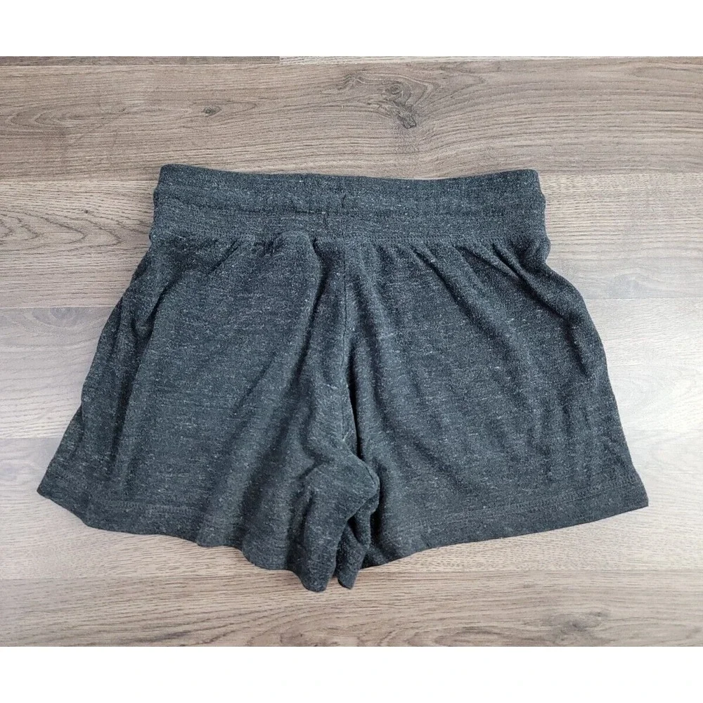 Nike Sportswear Shorts Gym Vintage Girls Large Gray Drawstring Pockets Stretch